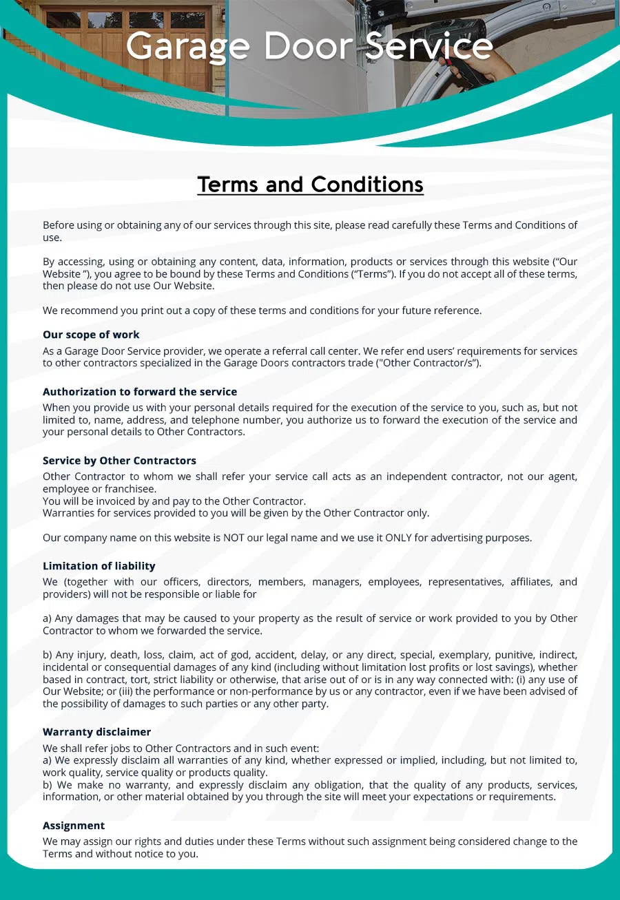 Garage Door Mobile Service Repair St Paul, MN 651-383-2037